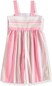 img 2 attached to 👧 Bonnie Jean Girls Little Romper: Trendy Jumpsuits & Rompers for Girls' Clothing