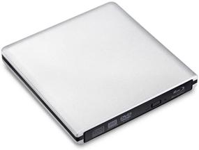 img 4 attached to 📀 MthsTec USB 3.0 External Blu-ray Burner/Writer with 3D Blu-ray Disc Playback and ODD HDD Interchangeable Case - Silver, Mac Pro Air & Windows 10 Compatible