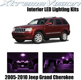 img 4 attached to XtremeVision Interior LED For Jeep Grand Cherokee 2005-2010 (9 Pieces) Pink Interior LED Kit Installation Tool