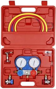 img 4 attached to B4B BANG 4 BUCK AC Diagnostic Manifold Gauge Kit: Ultimate Air Conditioning Charging and Vacuum Pump Evacuation for R134A, R404A, R410A, R22 Refrigerants