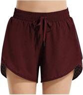π©³ baleaf women's quick dry mesh summer shorts: upf50+ swim bottom with 3" length - ideal for beach and board activities logo