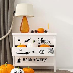 img 3 attached to Halloween Decoration Stencils Scrapbooking Furniture