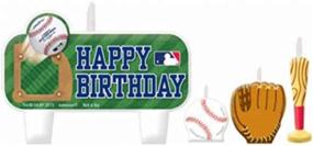 img 1 attached to Amscan Baseball League Molded Birthday