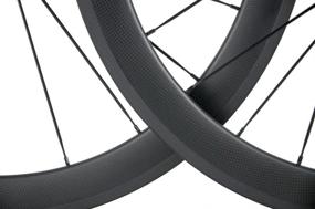 img 1 attached to Queen Bike Carbon Finish Wheelset