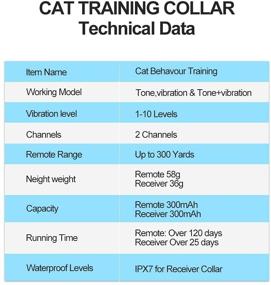 img 2 attached to Tinfsmart Remote Training Collar for Cats - Stop Meowing Collar, No Shock Cat Collar for Whining, Yelling, and Howling Control - Safe & Effective Obedience Training - Metallic Rose Color