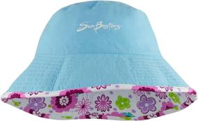 img 2 attached to 🌞 Stay Protected Under the Sun with SunBusters Girls Reversible Bucket Hat – Featuring UPF 50+ Sun Protection