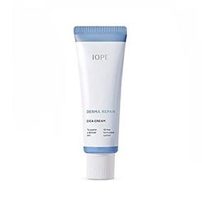 img 3 attached to IOPE Новый Derma Repair Cica Cream: Увлажняющий крем 10 бесплатных компонентов для чувствительной кожи - Уход за лицом днем и ночью с Мадекассозидом (50 мл)