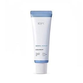 img 1 attached to IOPE Новый Derma Repair Cica Cream: Увлажняющий крем 10 бесплатных компонентов для чувствительной кожи - Уход за лицом днем и ночью с Мадекассозидом (50 мл)