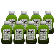 🌿 gojo multi green eco gel hand cleaner, certified by ecologo, 10 fl oz multi-purpose squeeze bottles (pack of 8) – 2357-08 logo