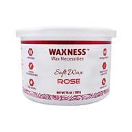 waxness creamy soft wax rose: the ultimate solution for smooth and silky skin! logo