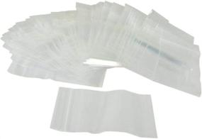 img 1 attached to 🛍️ Beadaholique 2x3-Inch Clear Self Sealing Plastic Bags - Pack of 100 for Jewelry and Crafts