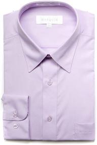 img 1 attached to Marquis Sleeve Solid Dress Shirt