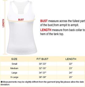 img 1 attached to 🏋️ Mesh Racerback Workout Tank Tops for Women - Base Layer Running Yoga Tops, Sleeveless Athletic Shirts for Enhanced Performance