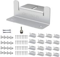 ⚡️ cmyyanglin solar panel mounting brackets z bracket kit - includes nuts and bolts - ideal for 50w to 150w solar panels on rvs, boats, motorhomes, cabins, sheds, garages, off-grid systems - silver color - 4 pack (16pcs) logo
