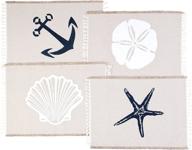 🚢 nautical washable placemats by living fashions: stylish décor for easy maintenance logo