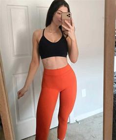 img 3 attached to TomTiger High Waist Yoga Leggings for Women - 7/8 🩰 Length, Butt Lifting, Tummy Control, Booty Tights - Ideal Workout Yoga Pants