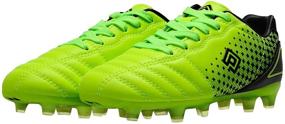 img 3 attached to DREAM PAIRS Superflight 1K Girls' Athletic Shoes for Soccer Football