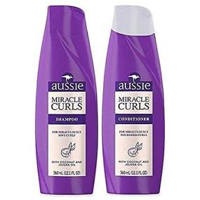 img 4 attached to Aussie Miracle Curls Shampoo & Conditioner Set - 12.1 fl oz Each