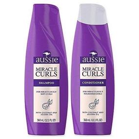 img 3 attached to Aussie Miracle Curls Shampoo & Conditioner Set - 12.1 fl oz Each