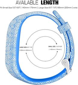 img 3 attached to SKYLET Замена браслета из силикона для Vivofit Здоровье и Релаксация
