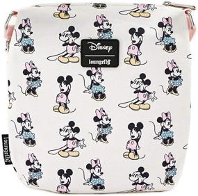 img 2 attached to 👜 Loungefly Pastel Nylon Crossbody Purse featuring Mickey and Minnie Mouse