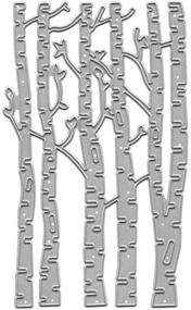 img 1 attached to 🌳 Metal Tree Leaves Cutting Dies, Stump and Leaves Die Cuts Embossing Stencils Template Mould for Card Making, Scrapbooking, and DIY Craft Album Paper Card Decor