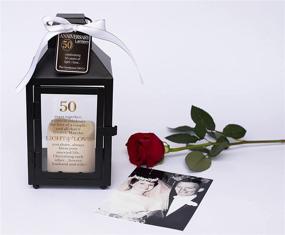 img 3 attached to Celebrating 50 Years of Love - 50th Wedding Anniversary Lantern