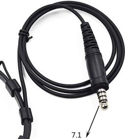 img 1 attached to FANVERIM Microphone Acoustic Earpiece Compatible Portable Audio & Video in CB & Two-Way Radios