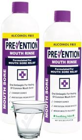 img 3 attached to Canker Sore and Braces Inflammation Mouthwash - Value 2 Pack, Ideal for Preventing Mouth Sores