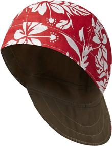 img 1 attached to 🔴 Rasco Red Hawaiian Welding Cap: A Vibrant and Protective Headgear for Welding Professionals