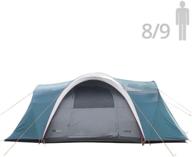 🏕️ ntk laredo gt 8-9 person 10x15 ft sport camping tent - 100% waterproof (2500mm) logo