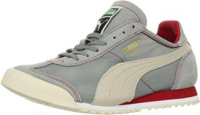 img 4 attached to PUMA Basic Fashion Sneaker Leather