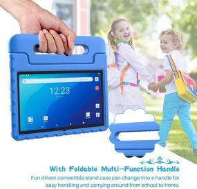 img 1 attached to 🏻 BMOUO Kids Case for Onn 10.1 Pro Tablet 2020 (Model:100003562) - Shockproof and Lightweight Kids Case with Convertible Handle Stand - Blue