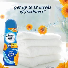 img 1 attached to Unleash Freshness with Purex Crystals In-Wash Fragrance 💦 and Scent Booster - Fresh Spring Waters (39 oz)