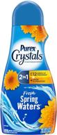unleash freshness with purex crystals in-wash fragrance 💦 and scent booster - fresh spring waters (39 oz) logo