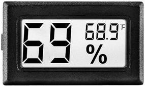 img 4 attached to LinkDm Electronic Temperature Thermometer Hygrometer Heating, Cooling & Air Quality in Indoor Thermometers