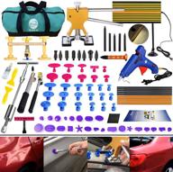 🚗 gliston 89pcs diy paintless dent repair kit: complete car hail damage removal set with slide hammer and dent puller tools logo