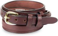 👔 men's english bridle leather ranger accessories and belts for men logo