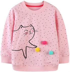 img 4 attached to Boys' Clothing: Stylish and Comfortable Sweatshirt Crewneck Pullover Applique Playwear