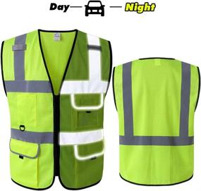 img 3 attached to 🔶 Reflective Women's Orange Construction Safety Products for Enhanced Visibility and Occupational Health