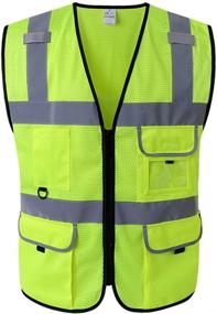 img 4 attached to 🔶 Reflective Women's Orange Construction Safety Products for Enhanced Visibility and Occupational Health