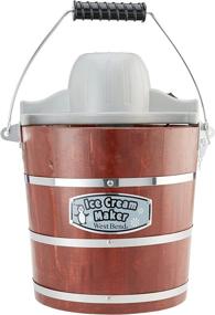 img 3 attached to 🚫 Discontinued by Manufacturer: West Bend IC12701 Ice Cream Machine, 4-Quart Capacity, in Brown Color