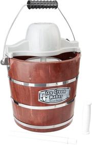 img 4 attached to 🚫 Discontinued by Manufacturer: West Bend IC12701 Ice Cream Machine, 4-Quart Capacity, in Brown Color