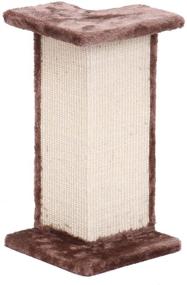 img 1 attached to 🐾 Penn-Plax Sisal Corner Wall Mount Cat Scratcher Post and Perch, CATF77