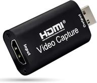 🎮 hbavlink hdmi to usb adapter video capture card - 1080p gaming streaming for nintendo switch, ps5, xbox, gopro, dslr camera, and more logo