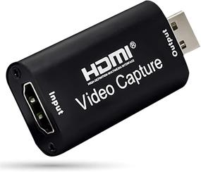 img 4 attached to 🎮 HBAVLINK HDMI to USB Adapter Video Capture Card - 1080p Gaming Streaming for Nintendo Switch, PS5, Xbox, GoPro, DSLR Camera, and More