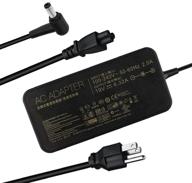 💻 120w 19v 6.32a slim laptop charger for asus vivobook pro asus a15-120p1a adp-120rh b asus rog gl502vt gl502v gl502/gl502vt-ds71 power adapter logo