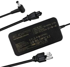 img 4 attached to 💻 120W 19V 6.32A Slim Laptop Charger for ASUS VivoBook Pro ASUS A15-120P1A ADP-120RH B ASUS ROG GL502VT GL502V GL502/GL502VT-DS71 Power Adapter