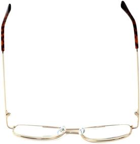 img 1 attached to 8151 Calabria Men's Aviator Reading Glasses - Lightweight, Comfortable, and Metal Frame
