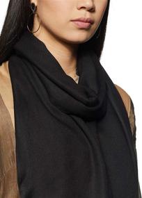 img 2 attached to 🧣 Stylore Women's Seasonal Viscose Scarf - Trendy Accessories in Scarves & Wraps